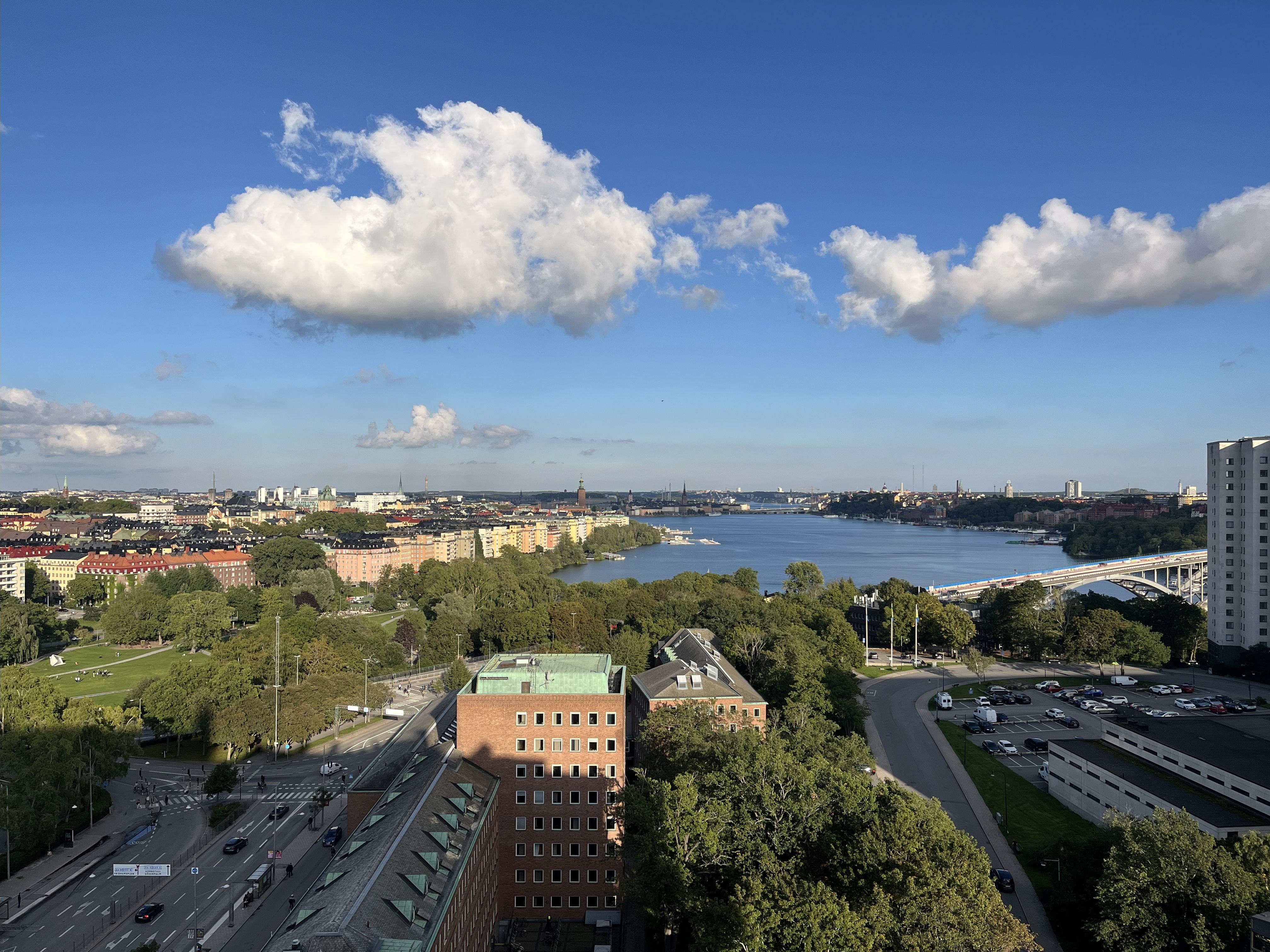 View from Sweco HQ