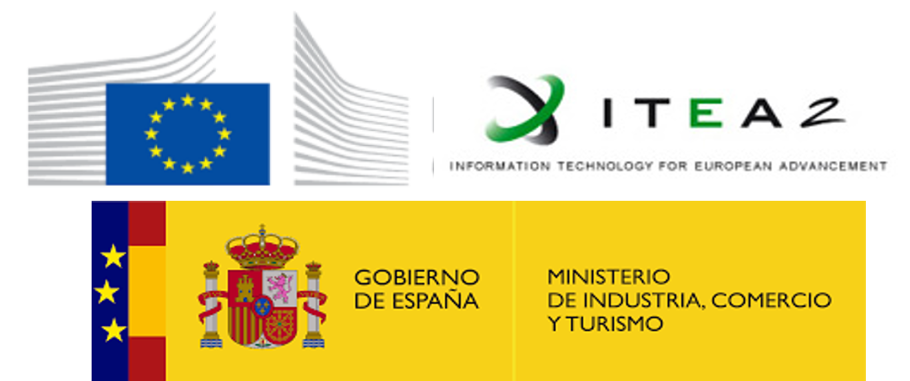 This project has received funding from European Union and the Spanish Ministry of Industry, Trade and Tourism in the framework of the ITEA 2 Program